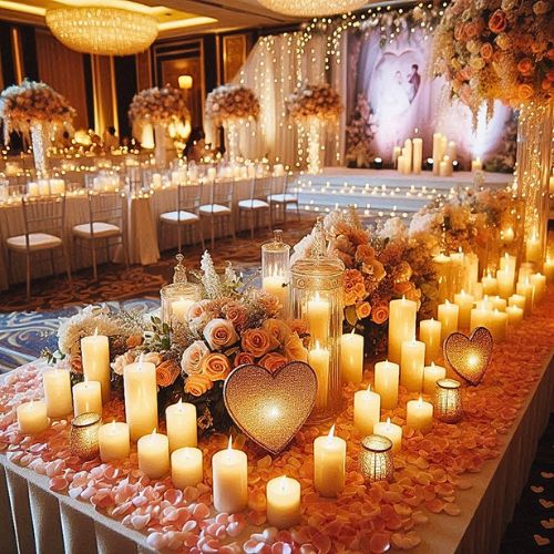 Candle Decoration Ideas for Weddings