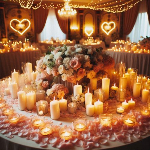 Candle Decoration Ideas for Weddings