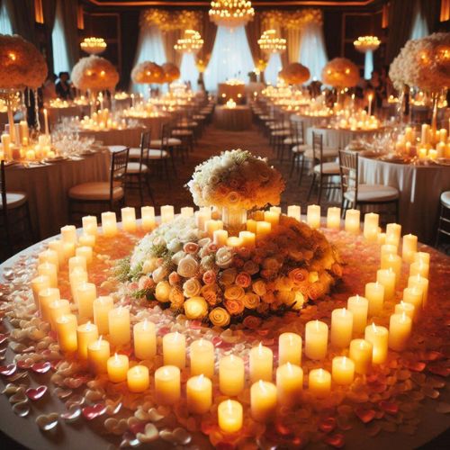 Candle Decoration Ideas for Weddings