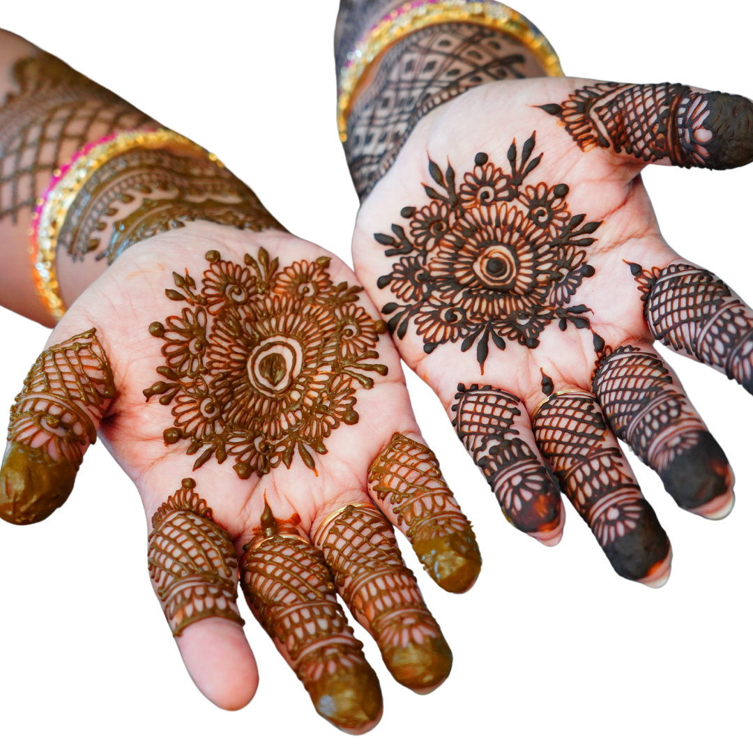 simple mehndi design photo