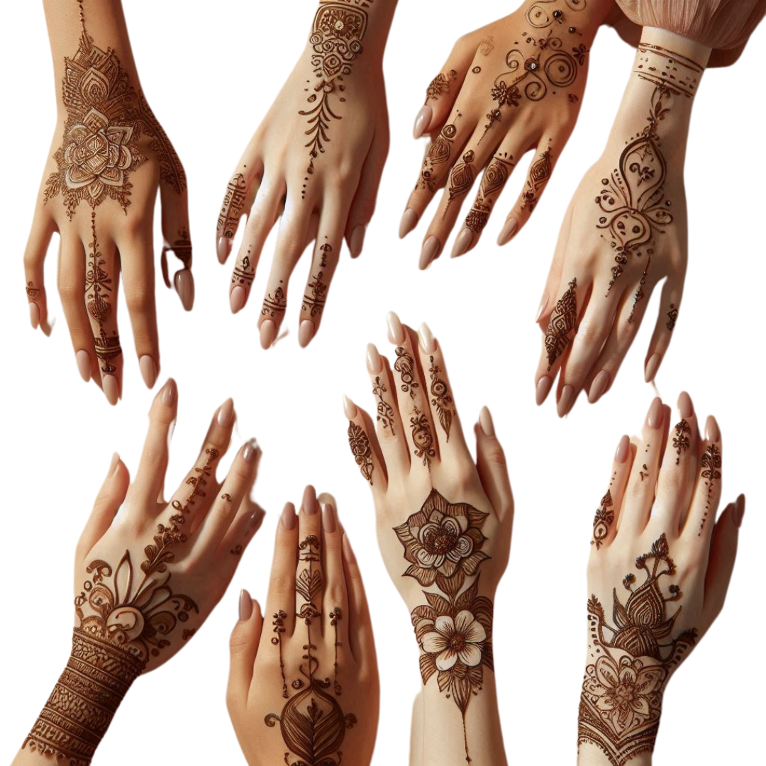 simple mehndi design photo
