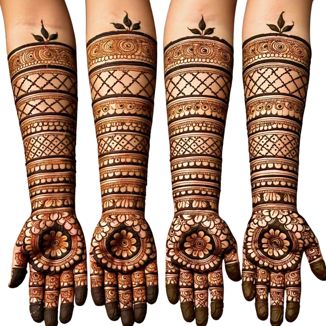 simple mehndi design photo
