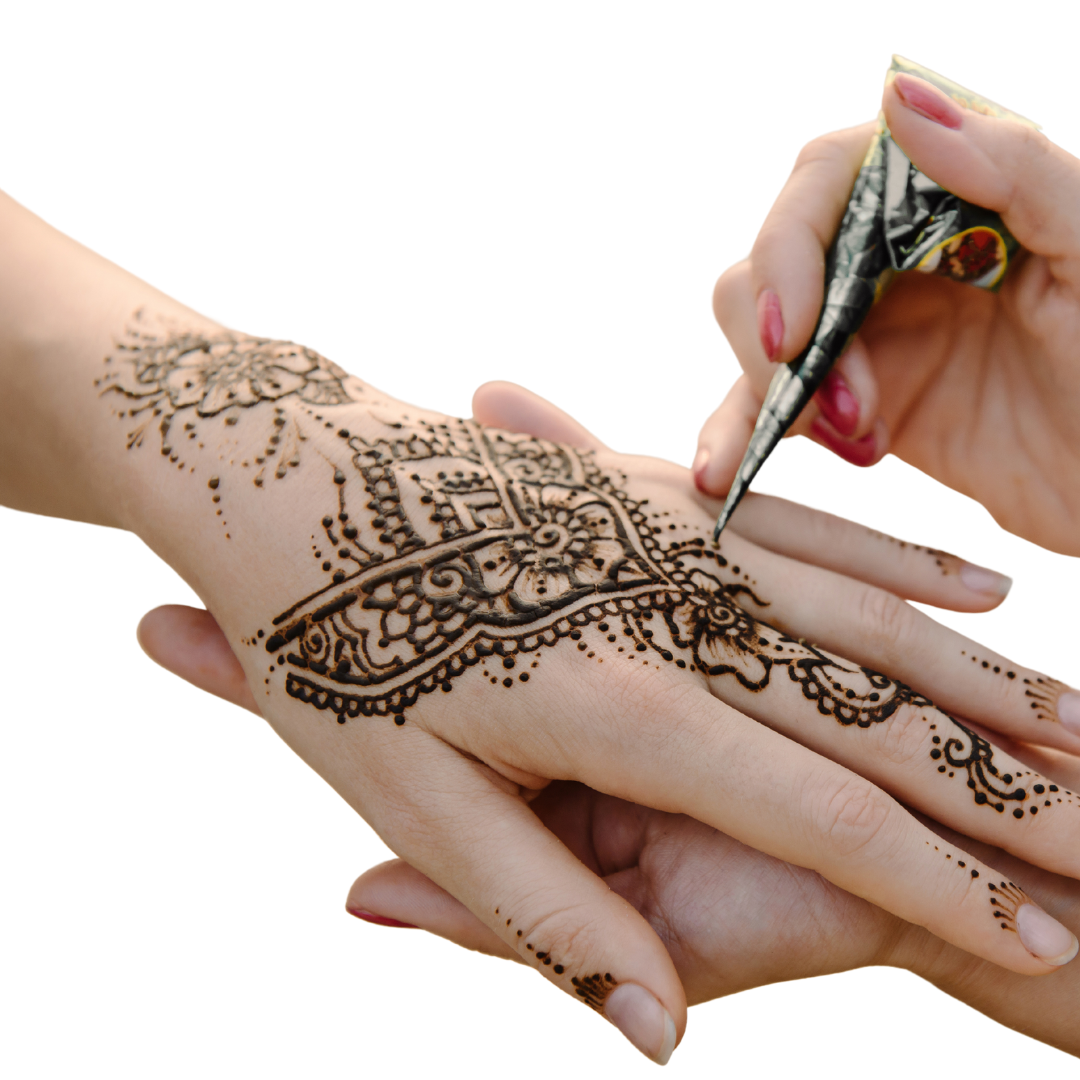 simple mehndi design photo