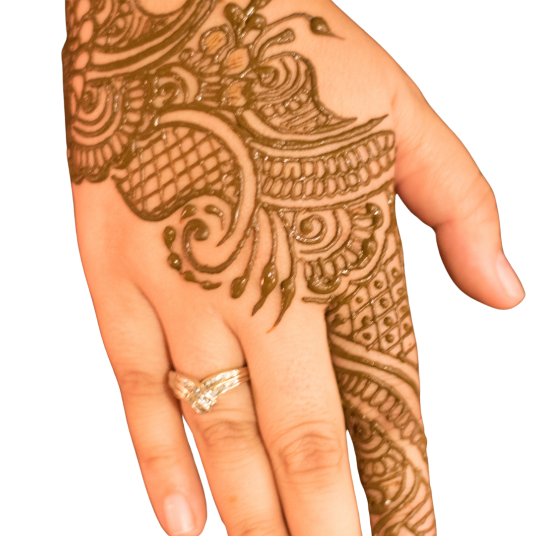 simple mehndi design photo
