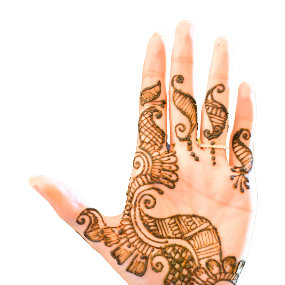 simple mehndi design photo
