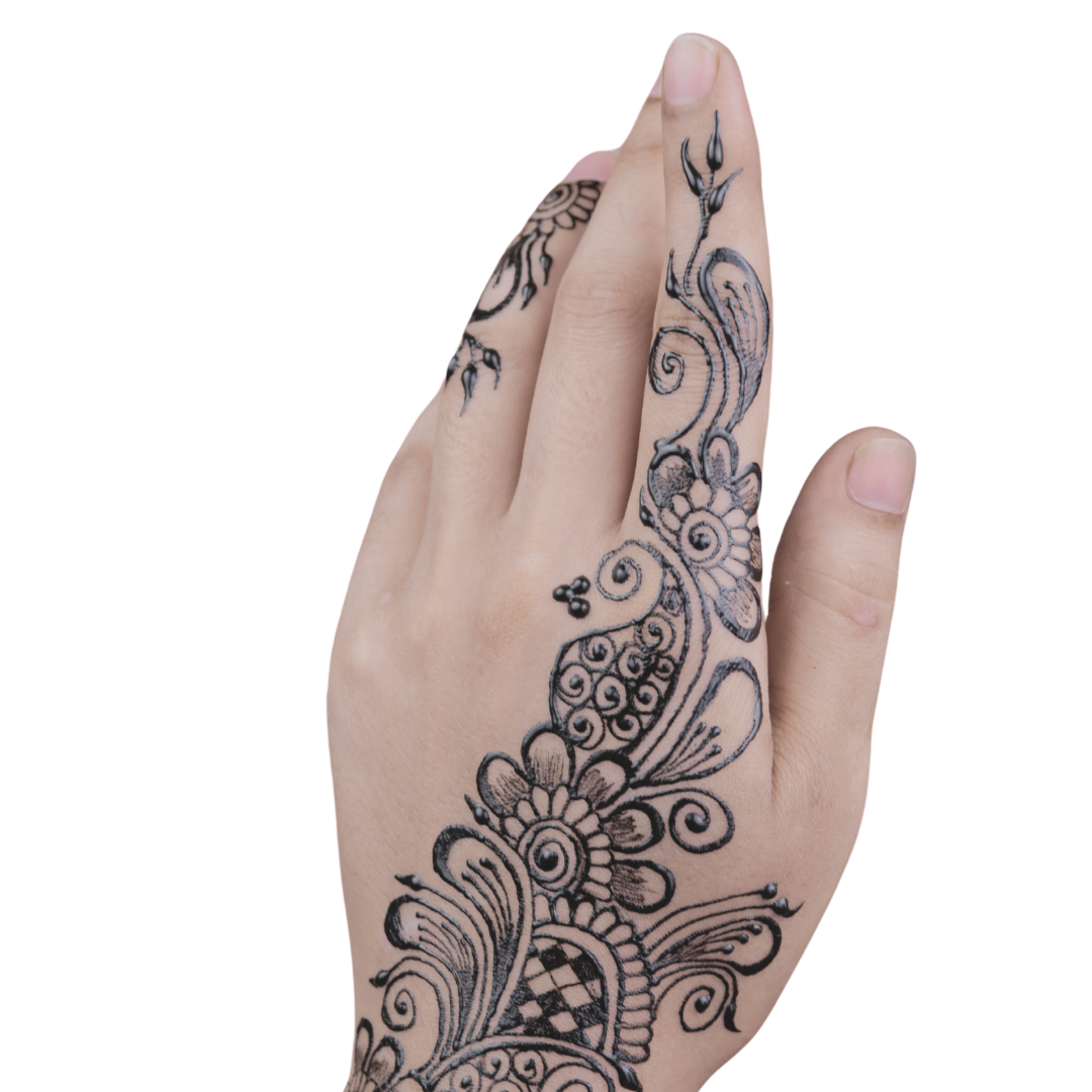 simple mehndi design photo
