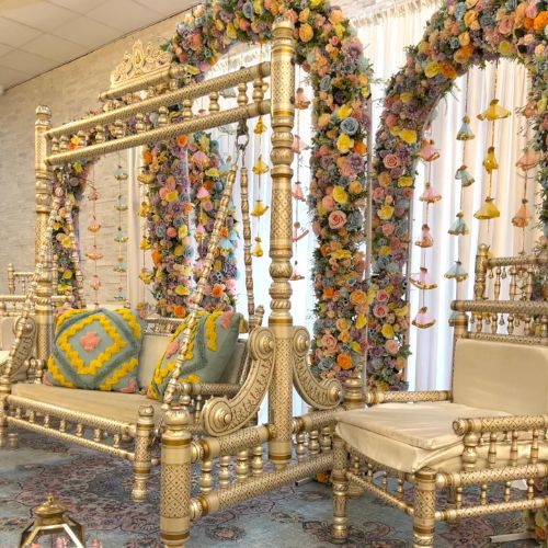 background haldi ceremony decoration
