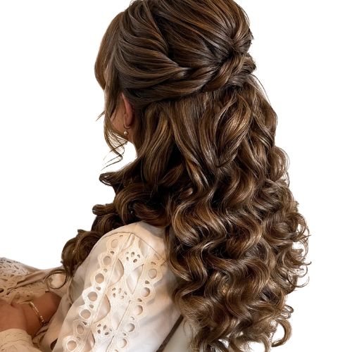 bridal hairstyle indian wedding (2)