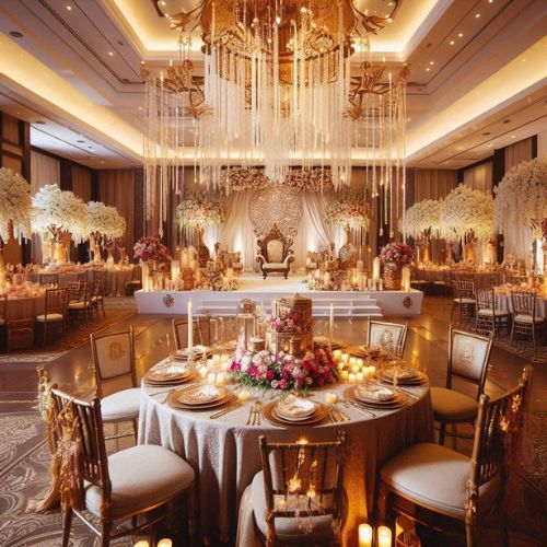 decorating ideas for wedding halls
