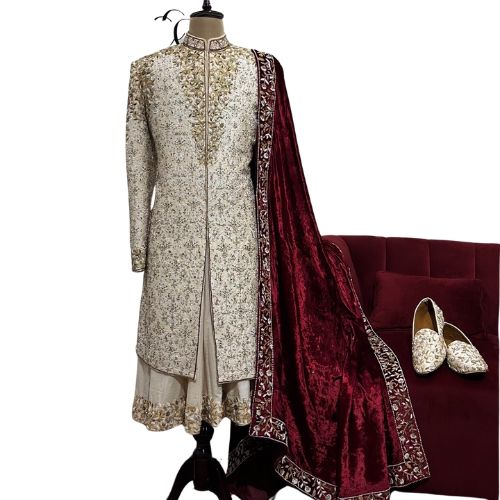 sherwani suit design for marriage
