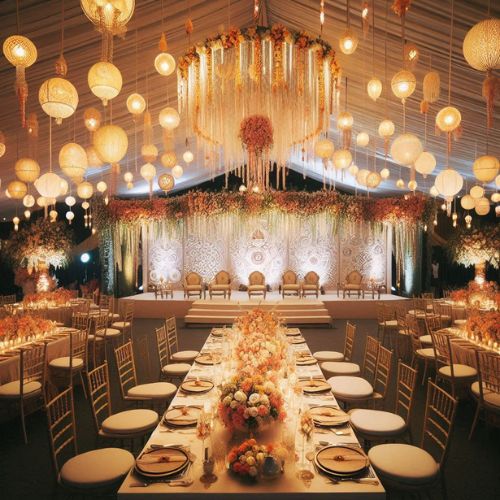 simple wedding decoration ideas for reception
