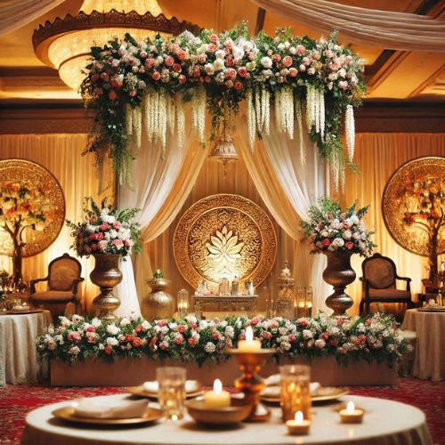 simple wedding decoration ideas for reception
