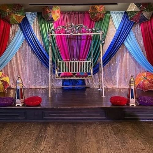 banquet hall stage decoration