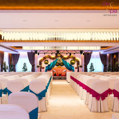 banquet hall stage decoration