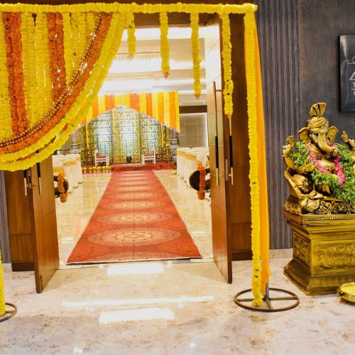 banquet hall stage decoration