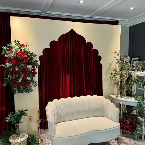 banquet hall stage decoration